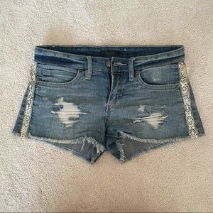 Bebe jean shorts